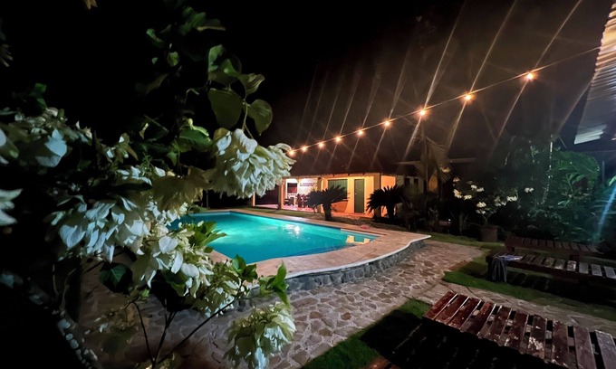 Esterillos House | Tropical Oceanfront Half Acre 2 Houses & 2 Pools