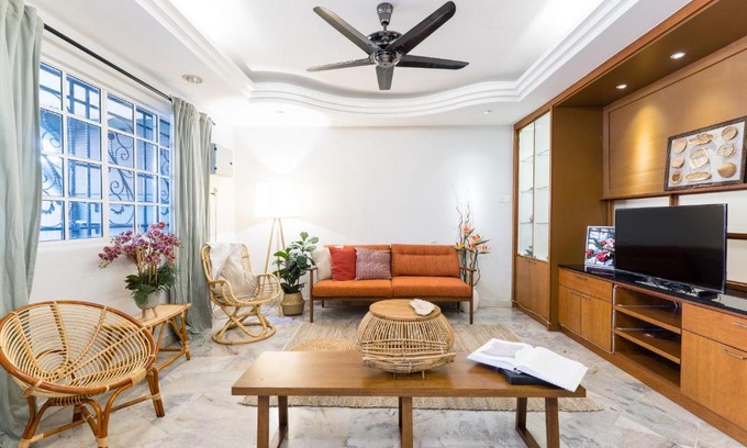 Taman Mutiara House | Tropical-Zen Retreat。12 pax。MRT。东南亚日式休闲风。12人