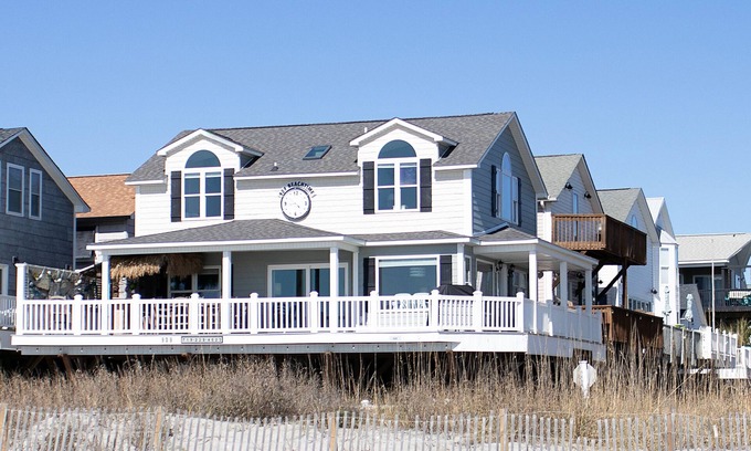 Surfside Beach House | True Oceanfront Home with Direct Beach Access! Unbeatable Views!