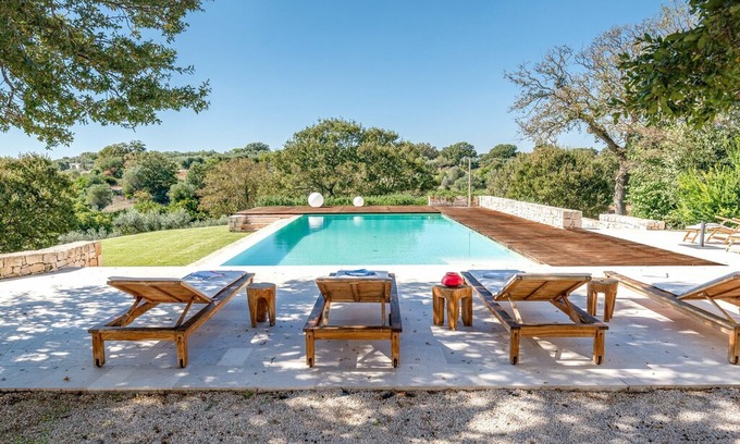 Ostuni Villa | Trullo Moncada is a prestigious Trullo for rent with swimming pool, for vacation rentals in Ostu...