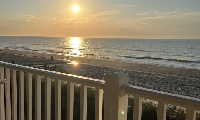 Surfside Beach Condo | "Truly Charming" Newly Renovated Oceanfront Beach Condo