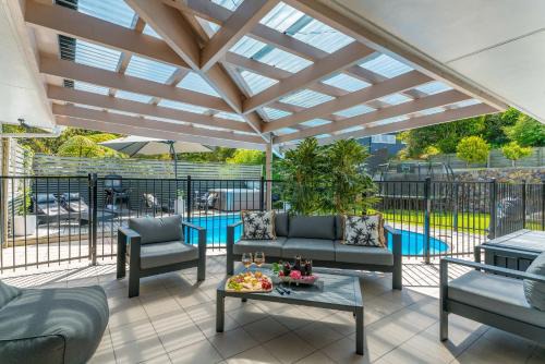 Hilltop House | Tuis and Pools - Lake Taupo Holiday Home