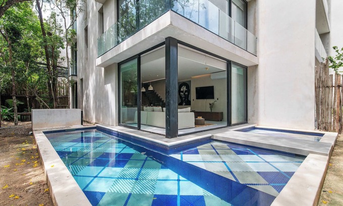 Zama House | Tulum 3BR Home - Private Lounge Pool - Luum Zama