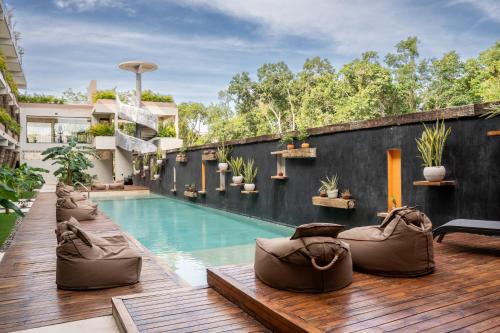 La Veleta Apartment | TULUM XAMIRA PRIVATE SPA Balcony