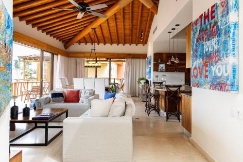 Bucerias Apartment | Turquesa Penthouse con 2 pisos, 5 rec.
