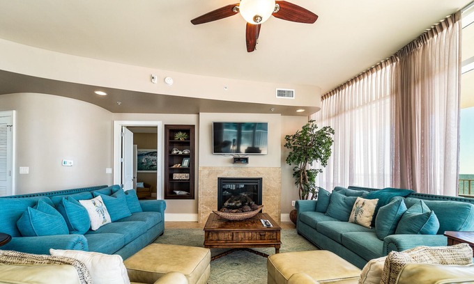Orange Beach Condo | Turquoise C409 has a Spacious Balcony with Breathtaking Views