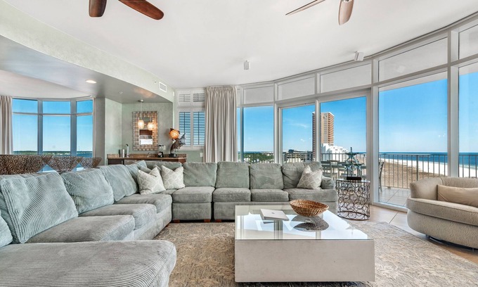 Orange Beach Condo | Turquoise C601-Beach Front w/Private Hot Tub