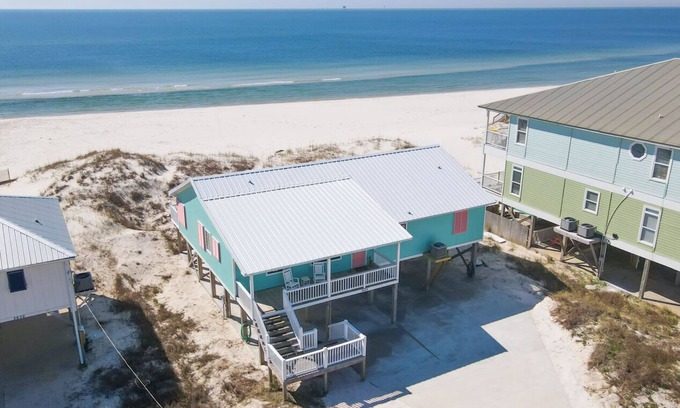 Fort Morgan House | Twenty Three Tortugas - Beachfront, Pet-friendly, 3BR