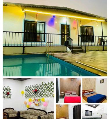 Waksai Villa | Twilight Stays ll 3BHK VILLA ll Swimming Pool ll AC ll BBQ