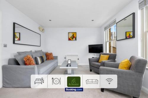 Spitalfields Apartment | Two Bedroom Apartment By Arhouse Apartments Short Lets & Serviced Accommodation Shoreditch With Free WiFi