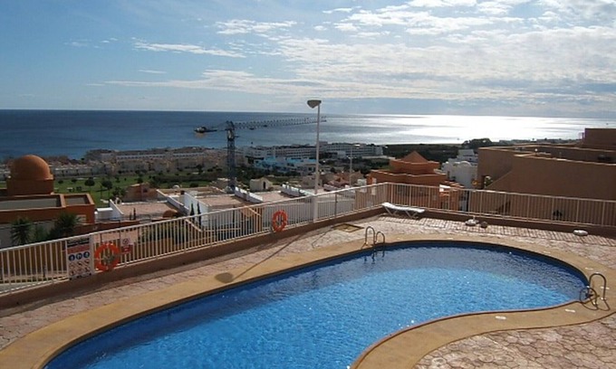 Mojacar Apartment | Two Bedroom Apartment with Community Pool Near Golf Course
