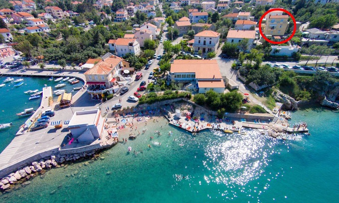 Silo Apartment | Two bedroom apartment with terrace Šilo, Krk (A-18715-a)