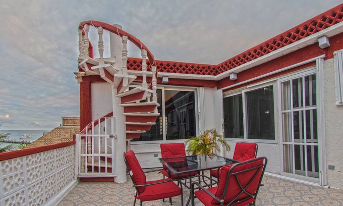 Puerto Morelos House | Two Bedroom Beach Front - Heart of Downtown. Ask if you need extra bedroom.