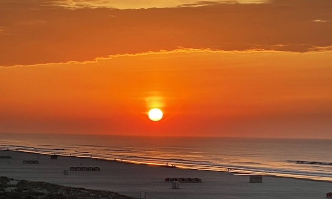 Diamond Beach Condo | Two bedroom condo with deck overlooking the ocean. Private beach!