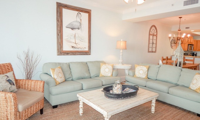 Dauphin Island Condo | Two Bedroom/Two Bath Gulf Front Condo with 2 Pools