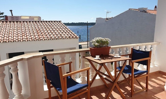 Fornells Apartment | Two bedrooms, terrace and a/c in Fornells