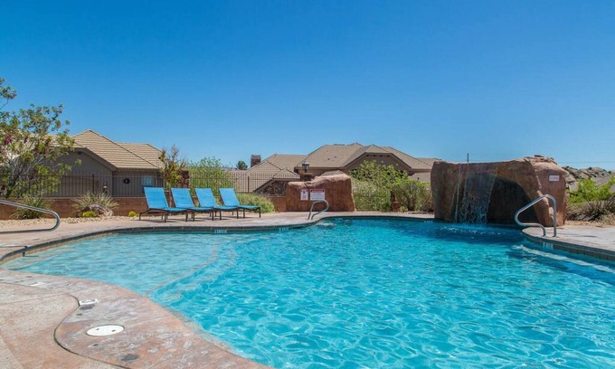 Washington House | Two heated pools/spas, pond, backyard w/BBQ