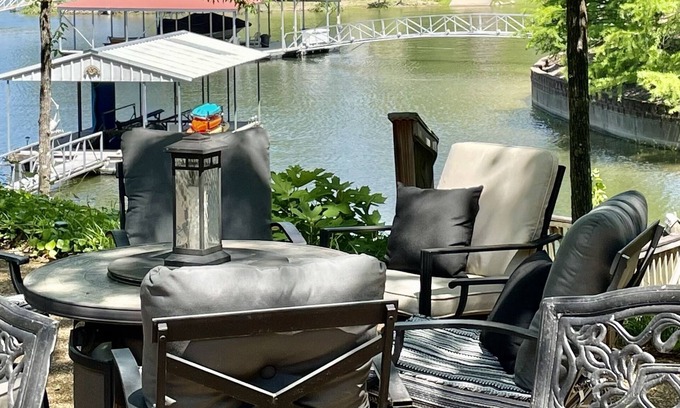 Crane Hill House | Two Lakefront Homes with Boat Dock, Hot Tub, Wi-Fi, Air-hockey, Kayaks