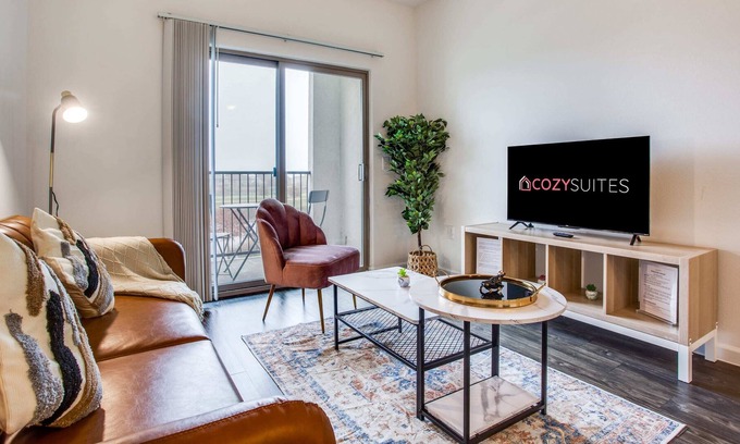 McNeil Apartment | TWO Spacious CozySuites w/pool & parking on I-35