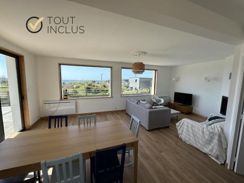 Landeda House | TY GARO - Belle maison familiale avec vue mer