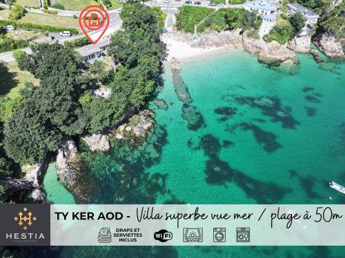 Plougonvelin House | TY KER AOD - Villa superbe vue mer proche plage