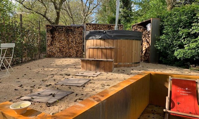 Aubel House | Tynil Saint Jean: renovated old barn + nordic bath
