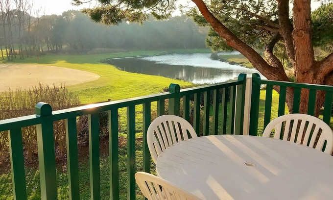 Bourgenay Apartment | Type 3 apartment for 7 people, golf view, free access to water park