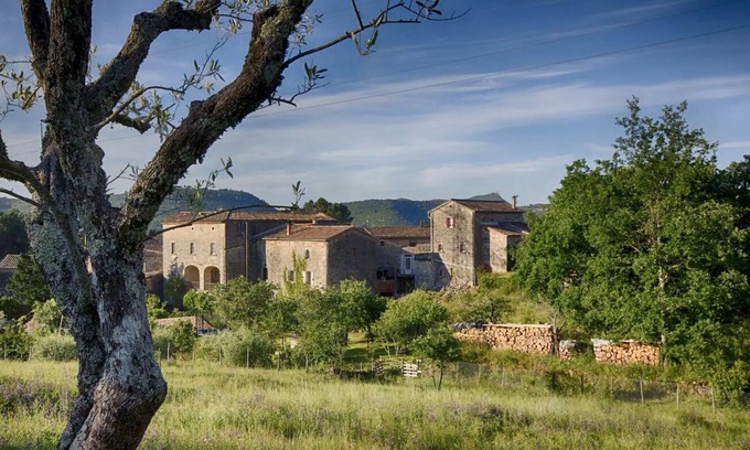 Chambonas House | Typical hamlet house above the river