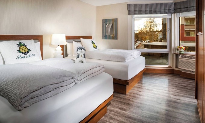 University District Hotel | UDistrict Two Queen, Watertown Hotel - Staypineapple, Free Bikes, Near UW!