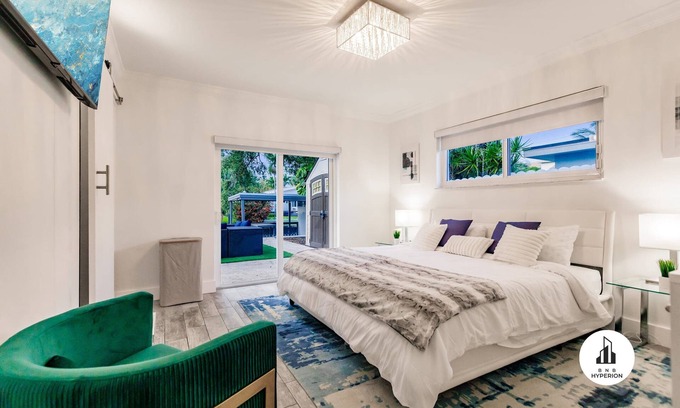 Ojus House | Uhost AI | 5BR Escape | Pool, Hot Tub & Family Fun