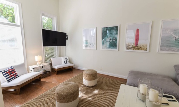 Saint Simons Island House | Ultimate East Beach Townhome - Steps to the Sand!