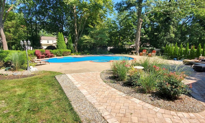 Neptune City House | Ultimate Estate on Acre of Land with Pool (across from golf course/near beach)