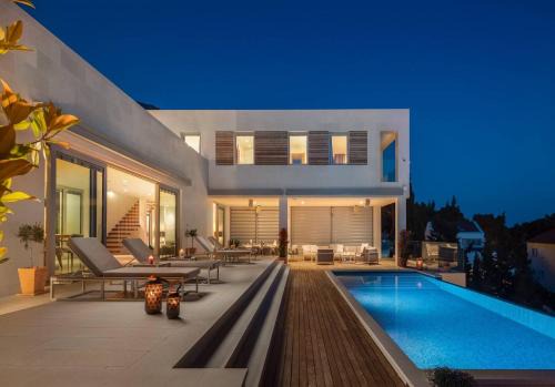 Sveta Nedjelja Villa | Ultra Luxurious Hvar Villa 5 Bedrooms Villa Celestia Private Heated Infinity Pool & Stunning Sea Views Sveta Nedilja
