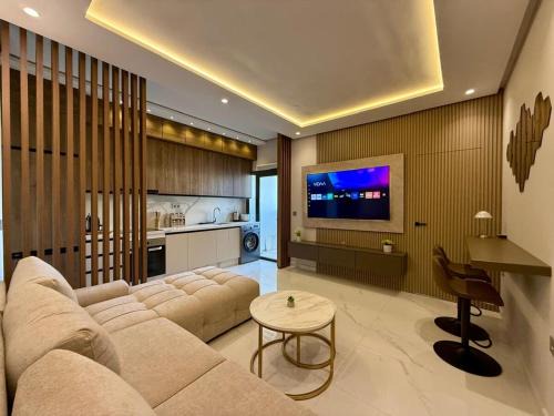 Tangier Apartment | Ultra Modern 2 Bedrooms - Beach View with Terrace