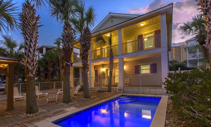 Miramar Beach House | Under the Sea - Gulf View, Heated Private Pool, Game Room, Bikes Included!