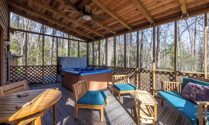 Sautee Nacoochee Cabin | Unicoi Pines - Charming Pet Friendly Getaway