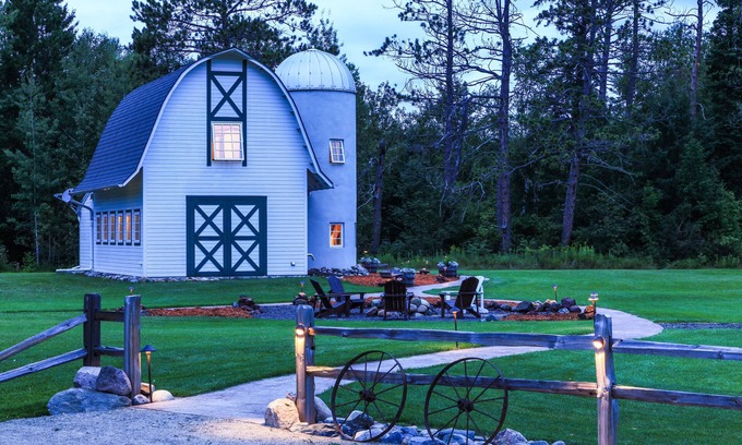 Biwabik House | Unique Barn Home with silo near Giants Ridge