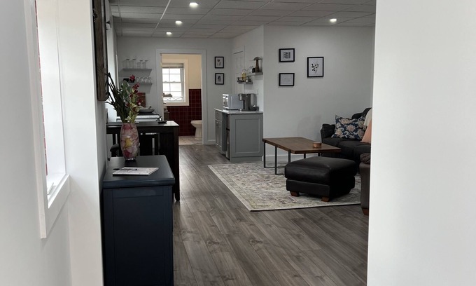 Luray Apartment | Unique downtown stay in historical building just minutes to Luray Caverns