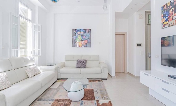 Tel Aviv City Center Apartment | Unique Historical 2BR Kalisher SAFE ROOM