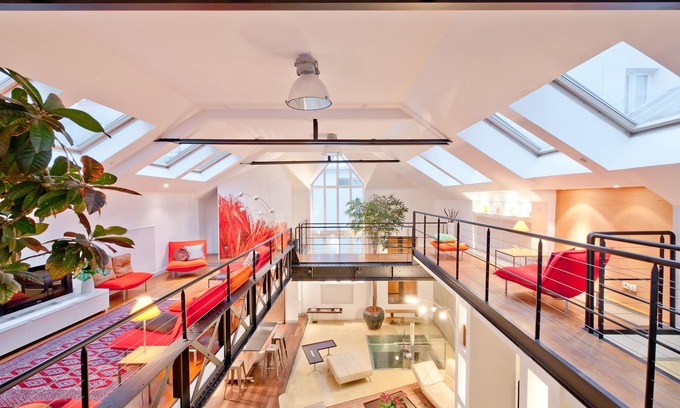 Bonne-Nouvelle House | Unique Luxury Designer Loft - 300m2 - Louvre, Paris - Full Air-conditioning