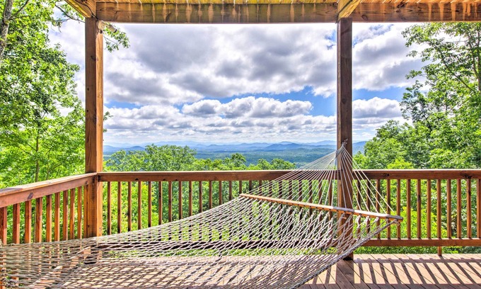 Mineral Bluff House | Unique Mineral Bluff Home with Mountain Views!