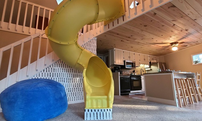 Eagle Mountain House | Unique mountain getaway! Hot tub, game room, year round community pool!