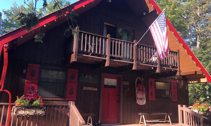 Lake Placid Ski Chalet | Unique, Private, & Walking Distance to Town