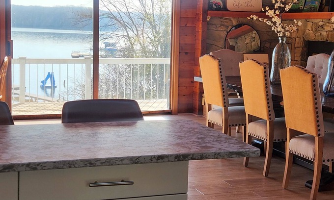 Clearview Shores House | Unique Rustic Charm with Modern Conveniences offering Amazing Lake Views!