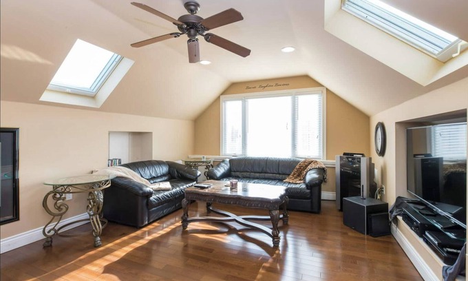 Point Edward Condo | Unique spacious upper Condo Suite. Steps from waterfront