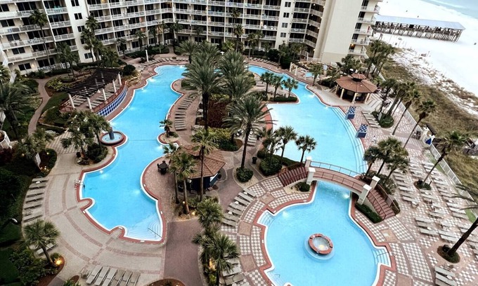 Panama City Beach Apartment | Unit #1006 - Same Floor Reserved Parking, Amazing Views of Gulf & LaGoon Pool