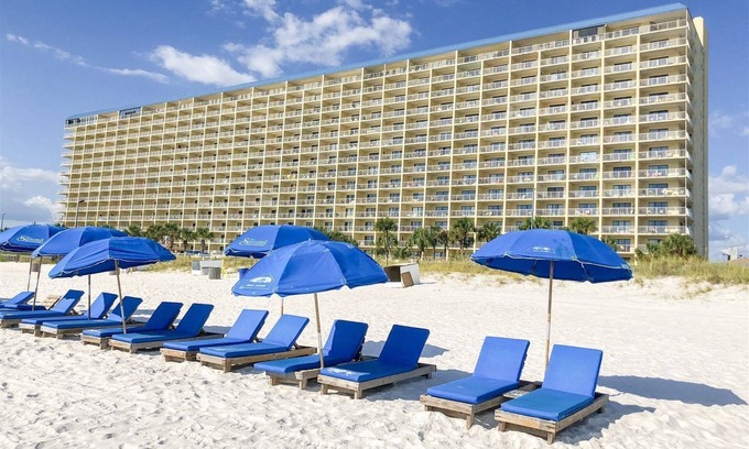 Panama City Beach Condo | Unit 224: 2nd Fl Condo At The Summit - 1BR/1BA W/ Bunk Area. Incredible View!