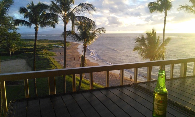 Kihei Condo | Unit 520 Ocean Front Condo "serene and affordable"n