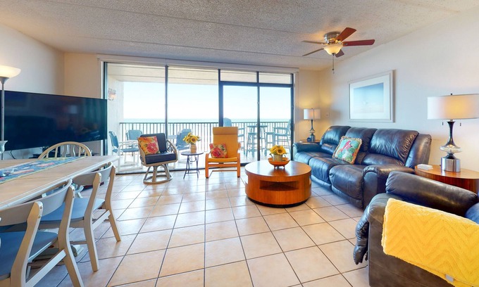 South Padre Island Condo | Unit 706 | Gulf-View All-Suite | Pools, Tennis, Sauna & Gym | Steps to Shore