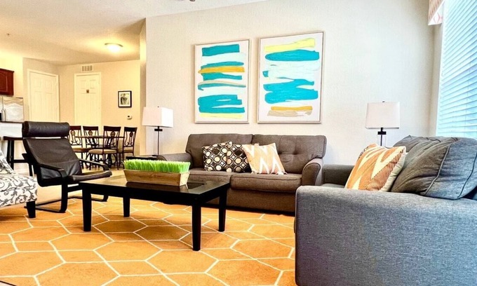 Florida Central Atlantic Coast Condo | Universal * Heated Pool * Walk to restaurants * Great Location